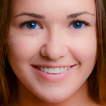 Цветные линзы EOS G206 Aqua Фото 2